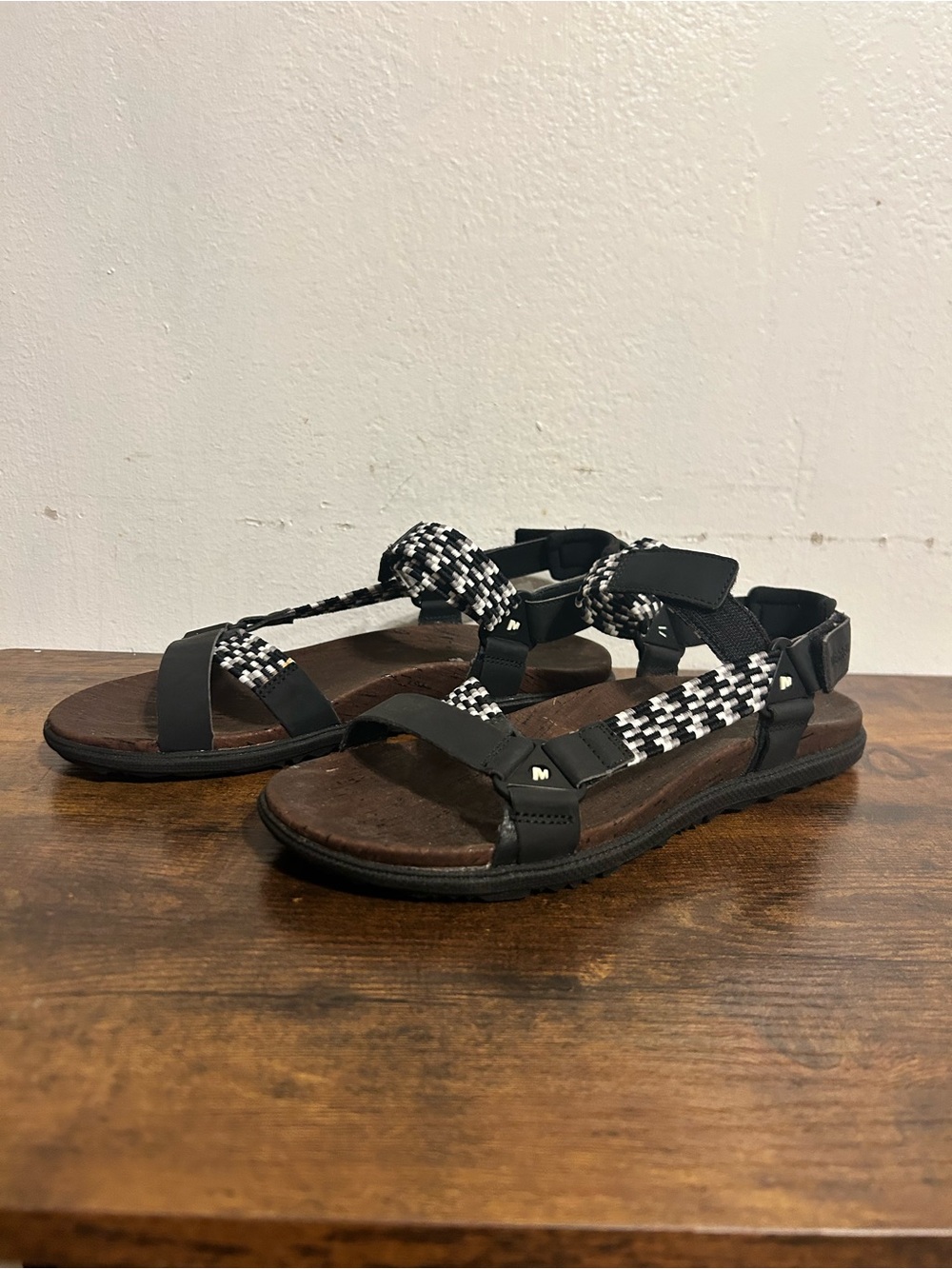 Merrell Around Town Sunvue  Woven-Strap Women's Size 9 Sandals-NWT In Box - Picture 2 of 7